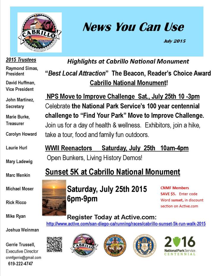 News You Can Use 7.15