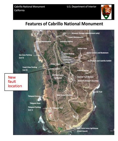Map of New Fault