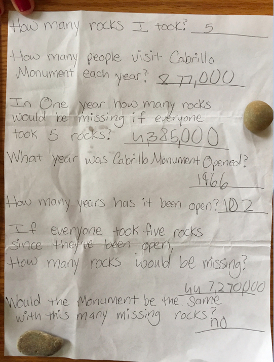 I'm Sorry I Took Some Rocks