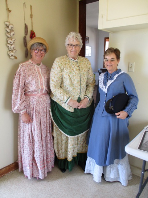 Volunteers in Period clothing for Open Tower Day